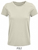 Camiseta Organica Mujer Crusader Sols - Color Natural